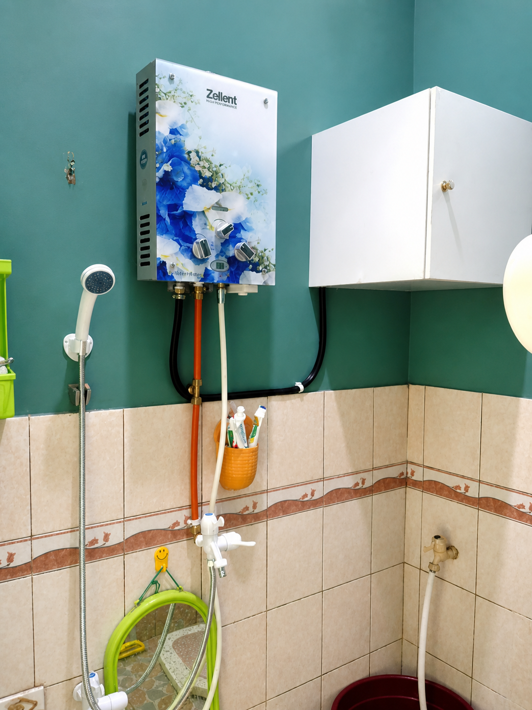 Pemasangan Water Heater Gas
